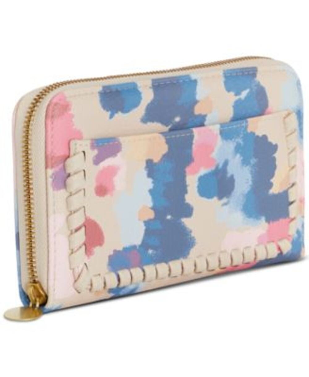 Style & Co. Whipstitch Zip Wallet in Dream Dye Print